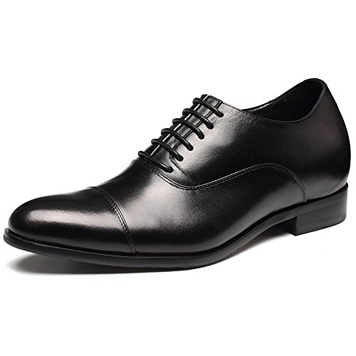 CHAMARIPA Elevator Shoes Mens Dress Shoes Height Increasing Shoes - 2.76 inches Taller