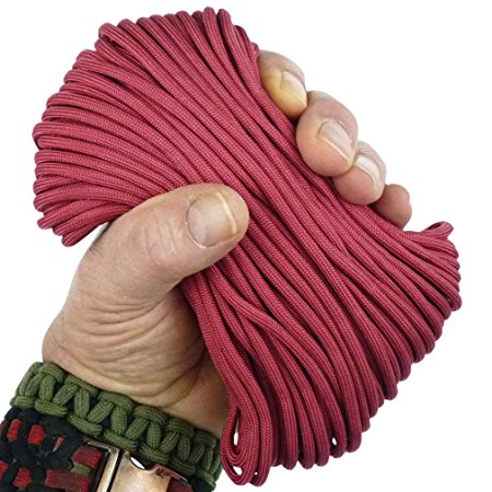 MilSpec Paracord / Parachute Cord, 8 or 11 Strands, 600 or 800 lb. Break Strength. Guaranteed Military Specification Compliant, 550 or 750 Survival Cord, Made in USA. 2 EBooks & Copy of MIL-C-5040H.