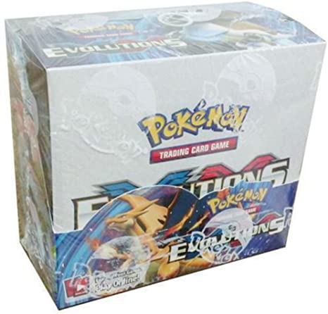 Unbranded Pokemon Evolutions XY Sealed unopened Booster Box 36 Packs of 10 Cards in Stock Whats Hot Now