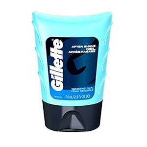 Gillette After Shave Gel Sensitive Skin - 2.5 oz, Pack of 4