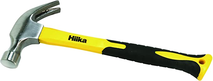 Hilka 60201720 Claw Hammer Fibre Glass Shaft Pro Craft, 20 oz