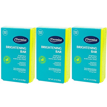 Dermisa Brightening Bar 3 oz (Pack of 3)