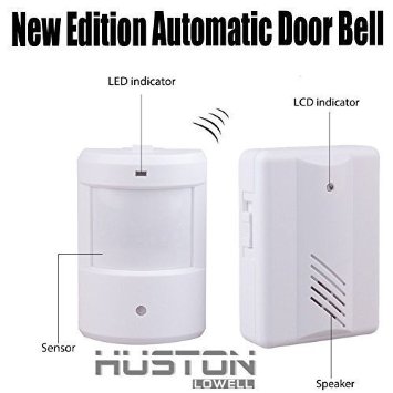 Wonderpark Entry Door Bell Alarm Chime Doorbell Wireless Ir Infrared Monitor Sensor Detector