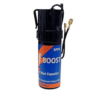 SUPCO SPP-6 Super Boost Start Capacitor, 130-156µf Size, 1/2-10 hp, 90-277Vac