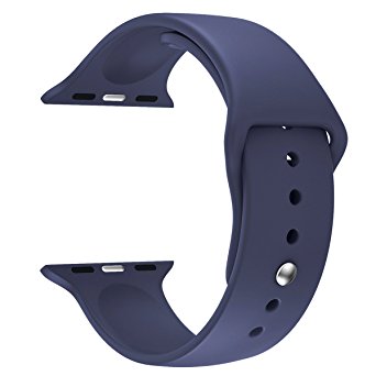 Apple Watch Band - LNKOO Soft Silicone Sport Style Replacement iWatch Strap bands for Apple Wrist Watch