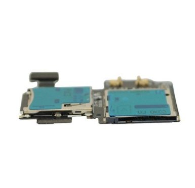 Goliton SIM Card SD Card Tray Slot Holder Flex Cable for Samsung Galaxy S4 i9500