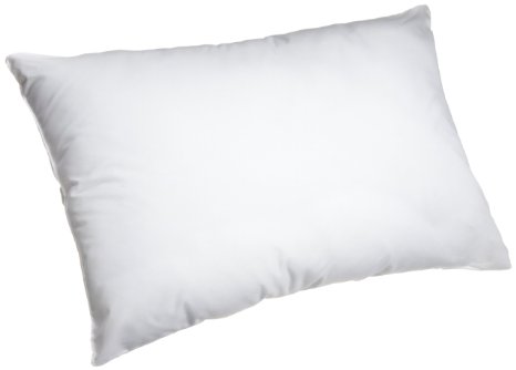 Adorable Jumbo Polyester Fill Pillow with Velvety Soft White Cover Overd and Overfilled