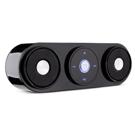 Bluetooth Speakers ZENBRE Z3 10W Portable Wireless Speakers Computer Speaker with Enhanced Bass Resonator Upgraded Sound Prompts Black