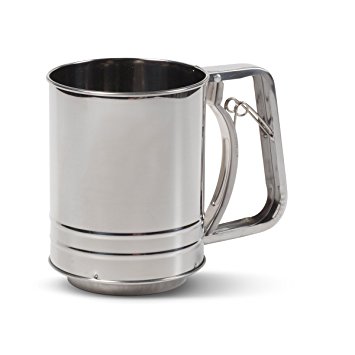 Farberware Classic Stainless Steel Flour Sifter (3-Cup)