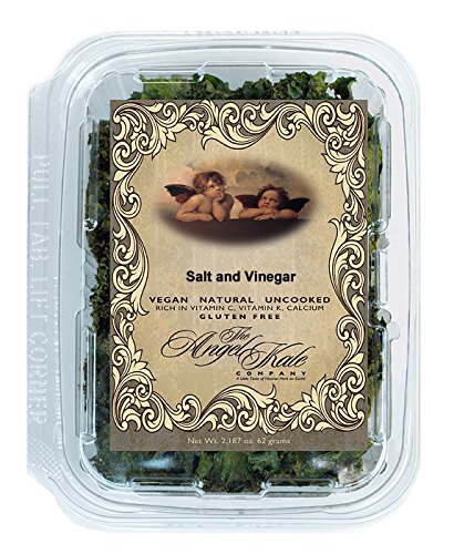 SALT AND VINEGAR Angel Kale Chips World's Largest Selection of Flavors 41 Vegan, Gluten Free, Natural, Healthy, Superfood