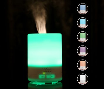 Aromatherapy Diffuser, Transitioning Lamp, Ultrasonic Humidifier, Purifier & Ionizer by PureScents. Get the 300ml Essential Oil Diffuser with Timer and Shut-off for an Enhanced Therapeutic experience!