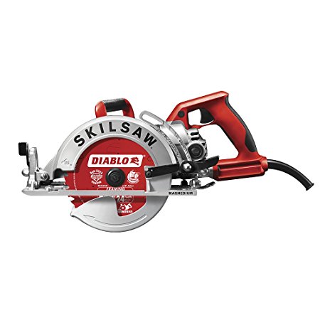 Skil SPT77WML-22 7-1/4 in. Lightweight Magnesium Worm Drive Circular Saw with Diablo Carbide Blade