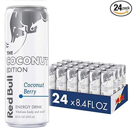 Red Bull Energy Drink, Coconut Berry, 8.4 Fluid Ounce, Pack of 24