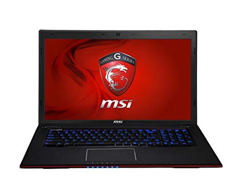 MSI G Series GE70 2OE-017US 17.3-Inch Laptop (Black/Red)