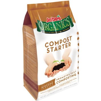 Jobes 09926 Organic Compost Starter 4-Pound Bag