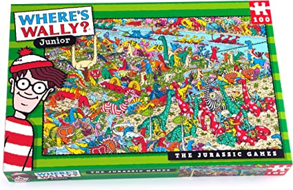 Wheres Wally Junior The Jurassic Games 100 Piece Puzzle