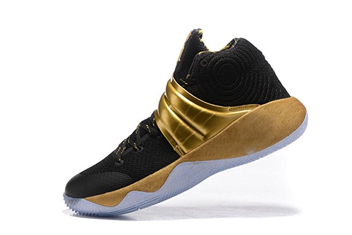 Kyrie 2 Black Gold High-Top Men's Casual Shoes
