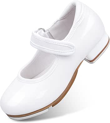 Stelle Tap Shoes for Girls Toddler Boys PU Leather Dance Shoes(Toddler/Little Kid/Big Kid)