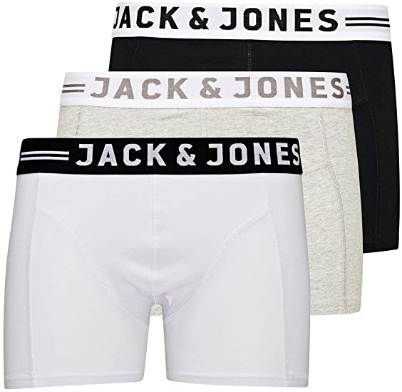 Jack & Jones Men's Caleçon boxeur (Pack of 3)