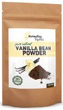 Organically Grown Vanilla Bean Powder 423 Oz - Raw Ground Vanilla Bean - Unsweetened Gluten-Free - EXTREMELY FRESH - Ground Moments Before Packaging