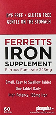 Ferretts Tablets #60 (106 mg) 2 Pack