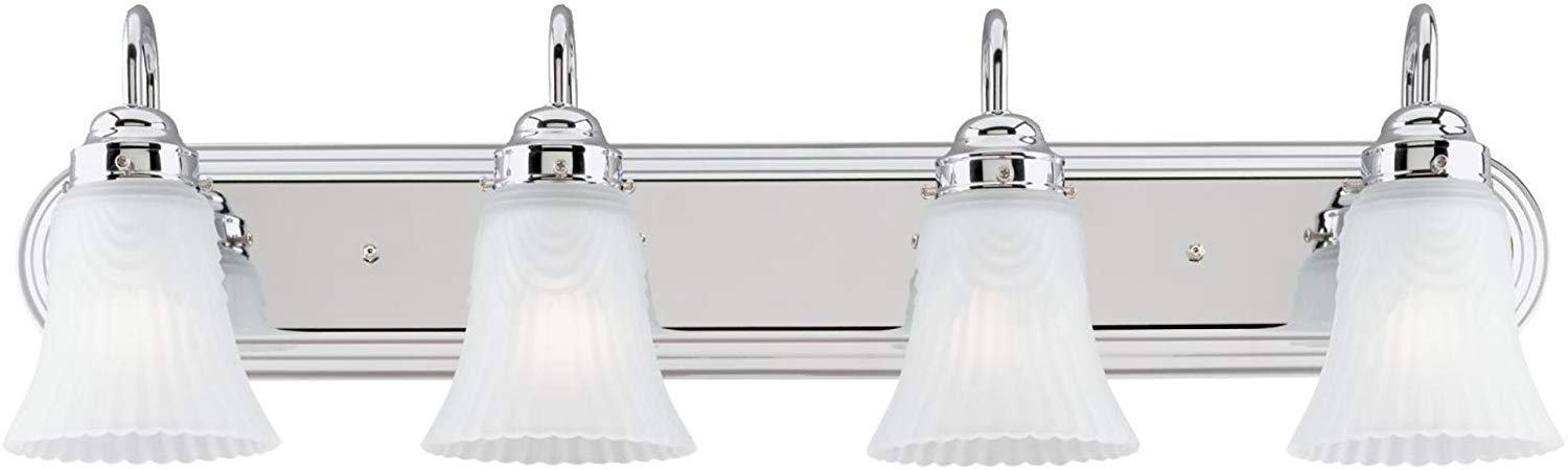 Westinghouse Lighting 6652300 4 Light Bracket Bathroom Light Fixture