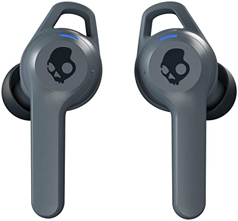 Skullcandy Indy Fuel True Wireless Earbuds, Chill Grey (S2IFW-N744)