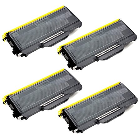 JARBO Replacement for Brother TN360 Toner Cartridges High Yield, 4 Black, Worked with Brother HL-2170W HL-2140, Brother DCP-7040 DCP-7030, Brother MFC-7840W MFC-7420 MFC-7345N Printer
