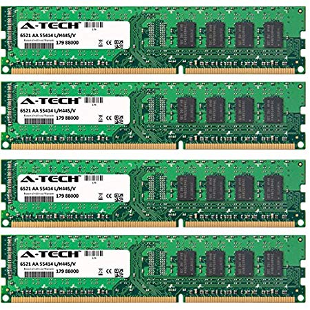 16GB KIT (4 x 4GB) For Dell Precision Workstation Series T1700 (Non-ECC) T3500 (Non-ECC). DIMM DDR3 NON-ECC PC3-12800 1600MHz RAM Memory. Genuine A-Tech Brand.