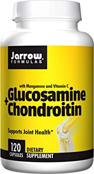 Jarrow Formulas Glucosamine and Chondroitin, Supports Joint Health, 120 Caps