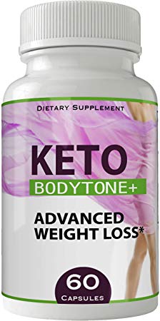 Keto Bodytone Plus Advanced Natural Ketogenic Body Tone Weight Loss Pills, BHB Burn Fat Supplement, 800 mg Formula with New True Slim GO BHB Salts Formula, Advanced Appetite Suppressant Capsules …