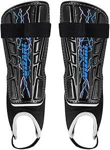 Vizari Zodiac Soccer Shin Guards | Lightweight & Durable PP Shell | Detachable Ankle Protection | Youth Soccer Shin Guards | Soccer Equipments