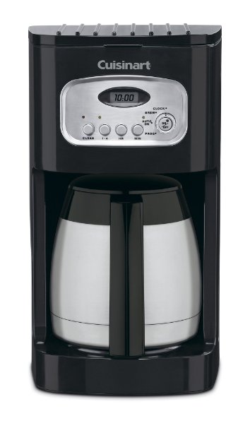 Cuisinart DCC-1150BK 10-Cup Classic Thermal Programmable Coffeemaker Black