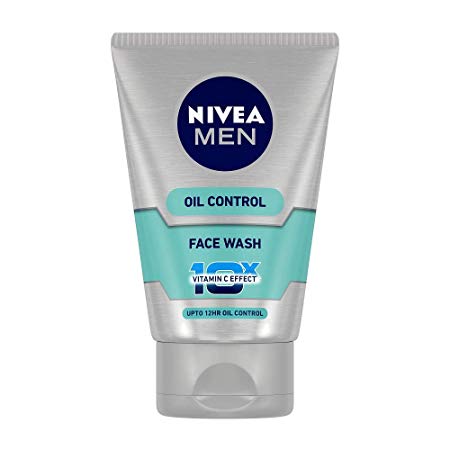 Nivea Men Oil Control Face Wash (10X whitening), 100gm