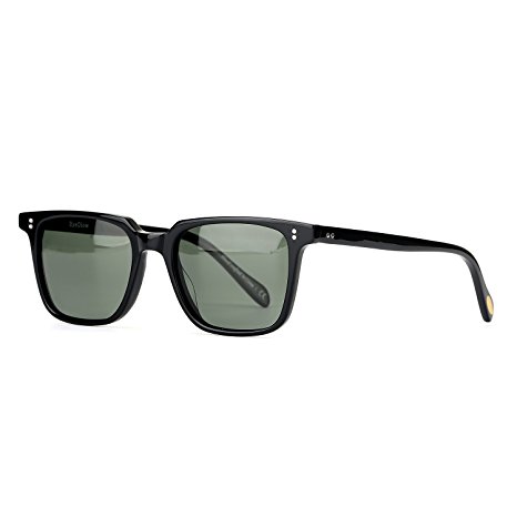 EyeGlow Vintage Square Sunglasses Men and Women Polarized Lens S6801