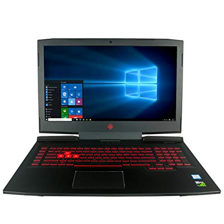 CUK Omen 17 Gamer Laptop (i7-8750H, 16GB DDR4 RAM, 120GB NVMe SSD   1TB HDD, NVIDIA GTX 1060 6GB, 17.3" Full HD 144Hz IPS Display, Windows 10) New 2018 Best VR Gaming Notebook Computer