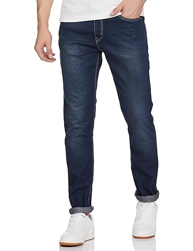 Levi's Men Mid Rise 512 Slim Tapered Fit Jeans