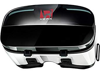 Virtual Reality Headset - 3D VR Glasses by VR WEAR for iPhone 6/7/8/Plus/X & Samsung S6/S7/S8/S9/Plus/Note and other Android Smartphones with 4.5-6.3" Screens