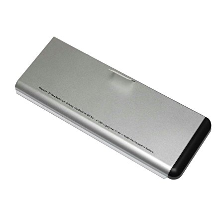Elecbrain® 45WH Laptop Battery for Apple A1278 A1280 (Macbook 13-Inch Late 2008 Aluminum Version) Aluminum Unibody MB467LL/A / MB466LL/A