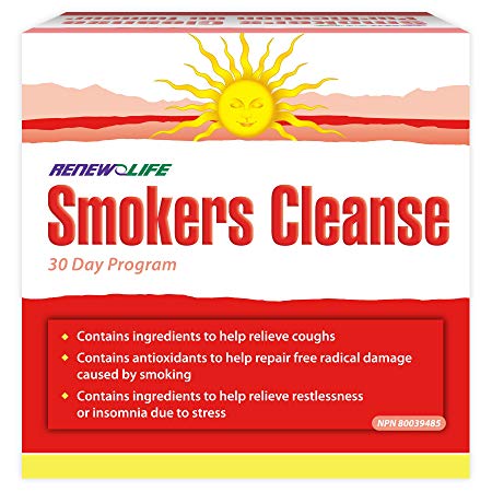 Renew Life smokers cleanse (30 day program), 1 Count