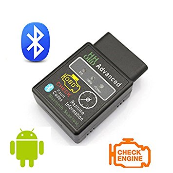 OBD Diagnostic Tool ELM327V2.1 Bluetooth OBD2 Car Adapter Scanner Check Engine Diagnostic Tool Code Readers Scan Tools