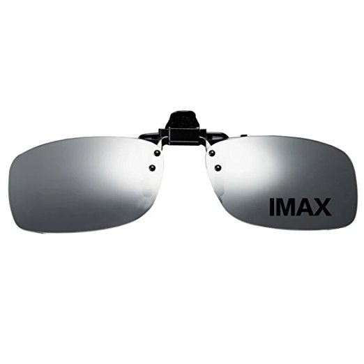 Cyxus Polarized 3D Clip-on Glasses Eyewears For IMAX 3D Cinemas/Theaters, Compatible with Portable, Light Weight and Comfortable, Ultra-Clear, HD Display (IMAX Only)