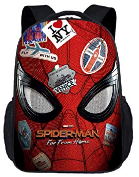 Spiderman Backpack For School Day Backpack (FAR FROM-1, ADULT and BIG BOYS)