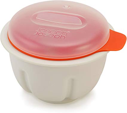 Joseph Joseph M-Cuisine Microwave Egg Poacher - Stone/Orange, Orange