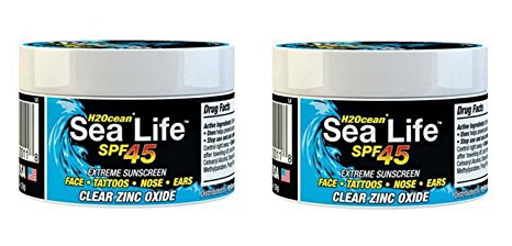 H2Ocean Sea Life Sunscreen SPF 45, 2 pack