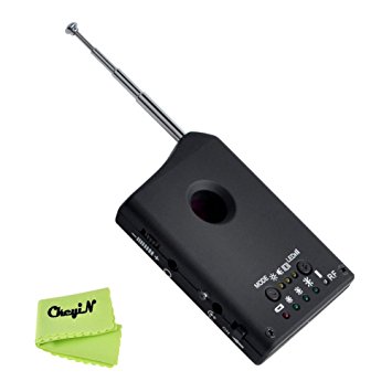 Ckeyin ® Sensitive Rf Signal GSM bug detector hidden camera Lens Tracker finder 1MHz to 6.5 GHz