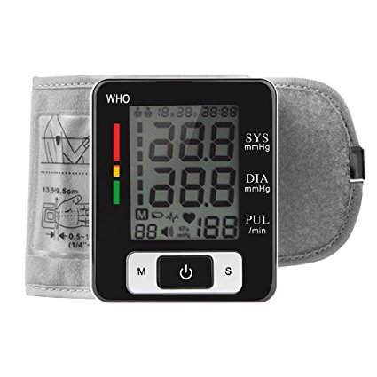 Cocare W133 Heart Beat Meter and Wrist Blood Pressure Monitor CK-W133 with Memory and Speech Function