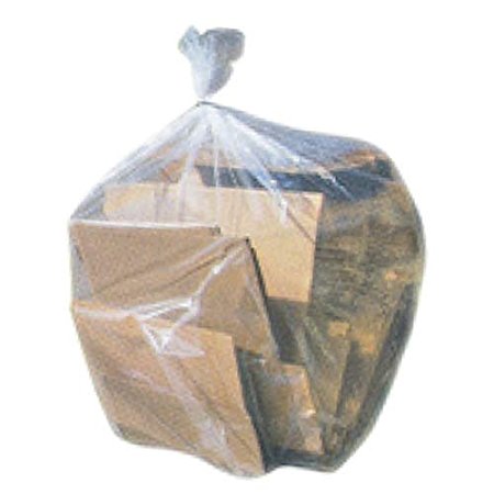Toughbag Trash Bags 33x39 33 Gal 100/case Garbage Bags 1.2 Mil (Clear)