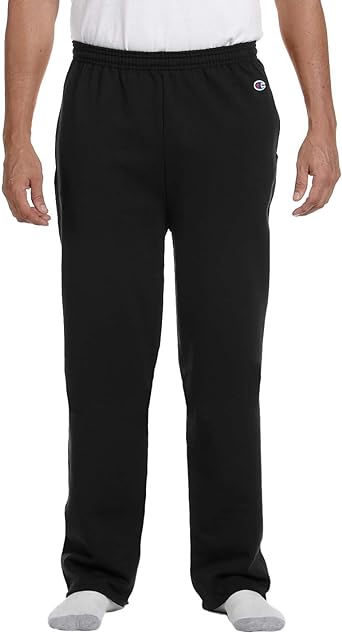 P800 - Eco Open Bottom Sweatpants with Pockets