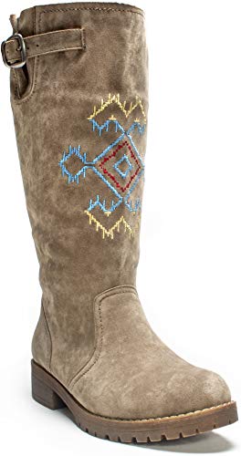 Muk Luks Women's Barbie Snowflake Winter Boot